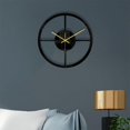 thumbnail image 6 of Minimalist Wall Clock Mirror Surface Frameless for Living Room Hotel, 6 of 9