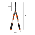 thumbnail image 7 of Zenport HS723 Telescopic Hedge Shear, 8.75 Inch High Carbon Steel Blades, Silver, 7 of 7