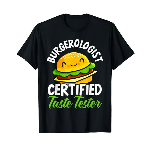 Burgerologist Burger Hamburger Foodie Buns Cheeseburger T-Shirt