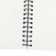 thumbnail image 3 of Sketch Book Spiral Bound Sketchbook Blank White Pages Art Sketchbook for Beginner Professional Blue, 3 of 3