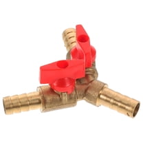 LEORX brass y-shaped valve splitter Three-way Valve Copper Professional Use 1Pcs