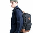 thumbnail image 2 of Heritage Canvas Backpack - Black, 2 of 5