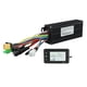 thumbnail image 2 of Kit de controlador de bicicleta eléctrica 1000-1500W 30A Kit de conversión de onda sinusoidal de 3 modos con pantalla para reemplazo 24V 36V 48V, 2 of 12