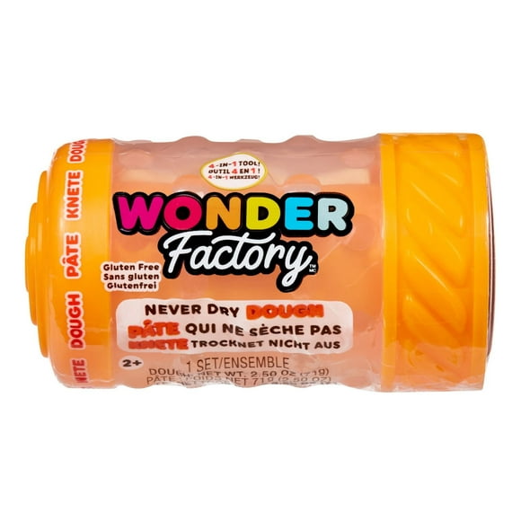 Wonder Factory Never Dry Single Dough – Orange