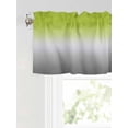 thumbnail image 6 of Valances for Windows Abstract Rod Pocket Cafe Window Treatments Valance Curtains for Kitchen Bathroom Laundry Basement Windows 42"x18", 6 of 9