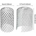 thumbnail image 3 of Expandable Gutter Downspout Guards, Aluminum Leaf Filter Strainer for Easy Installation, Weather-Resistant Downspout Protector Prevents Blockage in Eaves, Ditches, and Sewers (4, 3 of 5