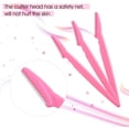 thumbnail image 3 of KUUQA 60Pcs Eyebrow Razor Shaper Shavers Trimmers for Women and Men Face Hair Removers Multipurpose Exfoliating Face Razor Dermaplaning, 3 of 6