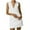 White, variant on Sleeveless Casual Midi Dress - Summer 2025 Trend: Deep V-Neck Minimalist Design & Effortless Chic for Office, Evening & Summer Sundress Styling​ Red M