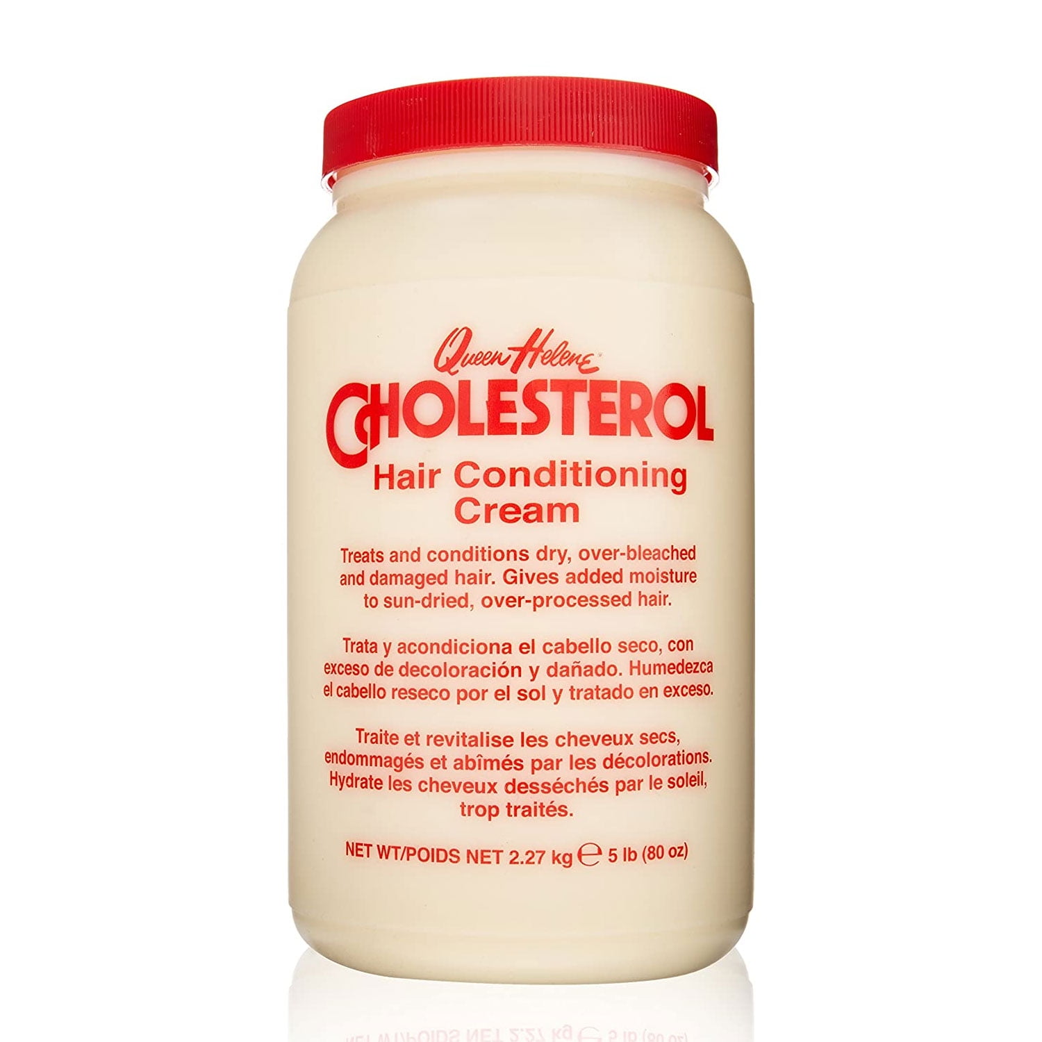 Qh Cholesterol Hair Conditioning Cream 80 Oz