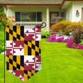 thumbnail image 2 of Maryland-Flag Garden Flag Double Sided Small Flag Yard Home Decorative Flags Banner 12.5 x 18 Inch Sharp Corner, 2 of 7