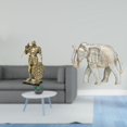 thumbnail image 2 of Figura de , estatua de caballero, escultura tallada a mano en madera, pieza decorativa de escritorio, coleccionable, ideal para regalar, decor, 2 of 8