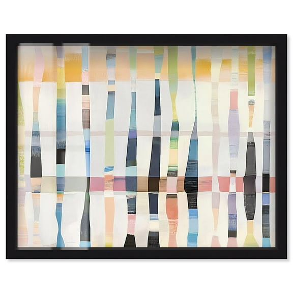 Color Flow Shadowbox Print Western Art by Art Remedy, Black Frame, 20 x 16