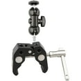 thumbnail image 2 of CAMVATE Articulating Magic Super Clamp Crab Pliers Clip with 1/4"" 360 Degree Ball Head Mount, Black Knob, 2 of 5