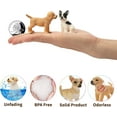 thumbnail image 4 of Toymany 12PCS Mini Dog Figurines Toy Set, Realistic Detailed Plastic Puppy Figures Playset, Hand Painted Dogs Animals Toy, Cake Toppers Easter Eggs Christmas Birthday Gift for Kids Toddlers, 4 of 9