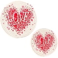 thumbnail image 7 of SKYSONIC Valentines Day Heart Pot Holders Trivets, 2 Pcs Heat Resistant Trivets,Red Romantic Cotton Thread Weave Mats for Hot Pads Pans Pot Bowl Teapot for Kitchen Decor, 7 of 7