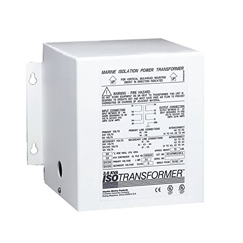 Isolation Xfmr, 3.8 KVA 32/16A 120/240V