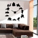 thumbnail image 3 of Adhesivo de pared Diy Adhesivo de pared reloj 3D espejo grande reloj s de pared 2020 nuevo Negro Zulema Reloj de pared 3D, 3 of 8