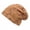 Khaki, variant on Lace Flower Women Hats Winter Autumn Skullies Beanies Solid Hip Hop Beanie Caps Ladies Fashion Slouch Baggy Beanie Hats