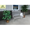 thumbnail image 2 of Yellow Pine Royal English Garden Bench, 2 of 3