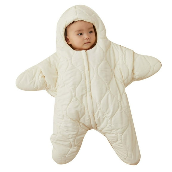 Cute Winter Snowsuit for Toddlers, Warm Zip-Up Outerwear with Soft Lining, for Outdoor Play & Holiday Gifts