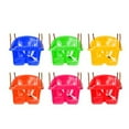 thumbnail image 3 of HEMLBOYW 14.6x12.2x11in Garden Tree Low Back Full Bucket Swing for Seat with Rope & Mounting Rings High Duty Toddler Swing Set plastic, 3 of 6