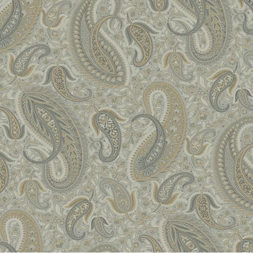 Chesapeake Nathaniel Beige Modern Paisley Wallpaper