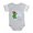 Heather Gray, variant on CafePress - Dancing Koala - Cute Infant Baby Football Bodysuit