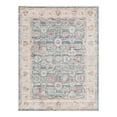 thumbnail image 3 of Unique Loom Noble Collection Area Rug - Alexander (4' x 5' 7" Rectangle Blue/Ivory), 3 of 7