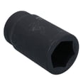 thumbnail image 5 of 3/4” Drive 29mm Double Deep Impact Impacted Socket 6 Sided Single Hex HGV, 5 of 6