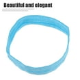 thumbnail image 4 of Unique Bargains Headbands Polyester Silicone Sweatbands Stretchy Moisture Wicking Headband for Sport Blue 1 PCS, 4 of 6
