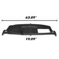 thumbnail image 3 of CROSSDESIGN Dashboard Cover mat Dash Cover Fit for 1999-2002 S-10 S-15 Pickup Blazer Jimmy, 3 of 9