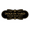 Black Gold, variant on Designer Dogs In Yard Please Keep Out Sign (Ivory/Dark Brown) - Medium