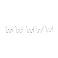thumbnail image 3 of Universal 100 Pcs/Set Precut 0.6mm-0.8mm Hot Flat Staples For Stapler Welder tool, 3 of 7