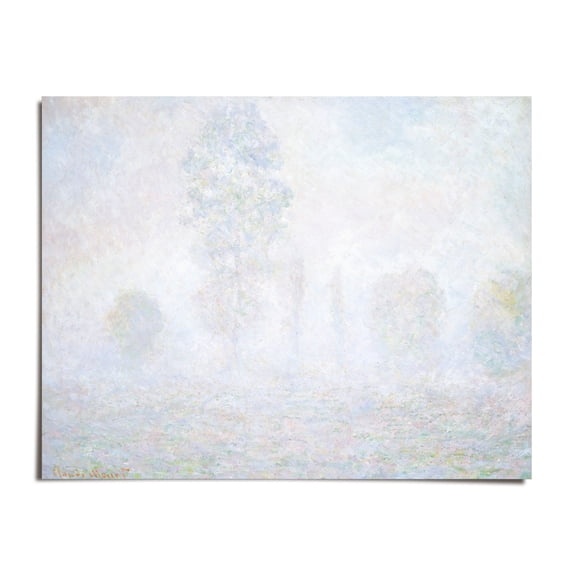 Morning Fog c. 1888 - Claude Monet - 8x10 - Wall Art Print - UNFRAMED