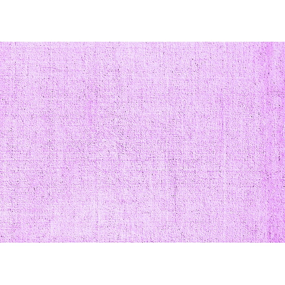 Ahgly Company Indoor Rectangle Solid Purple Modern Area Rugs, 5' x 8'