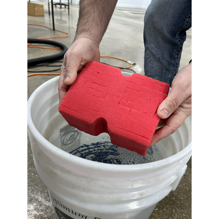 Optimum BIG red sponge: Will it scratch my paint? 