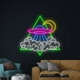 thumbnail image 4 of Handmadetneonsign UFO Cloud Moon Neon Sign, UFO Cloud Moon Neon Led Art Decor, UFO Cloud Wall Decor, 4 of 5
