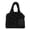 Black, variant on Cute Faux Fur Purse for Women Novelty Furry Handbag Tote Plush Shoulder Purse Funny Crossbody Bag