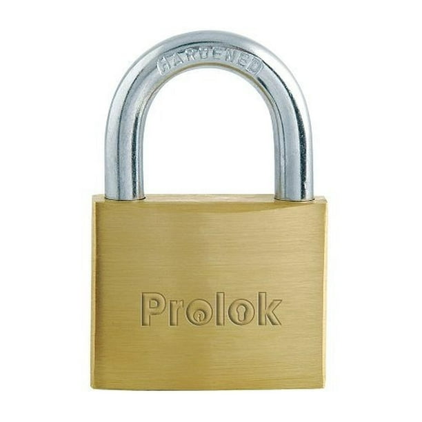 Candado Acero Antipalanca, Llave Discos, Cromo Satinado L22a L.O.C.K. L18S30EB
