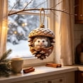 thumbnail image 4 of Kbndieu Forest Animal Christmas Acorn Ornaments, Woodland Animal Ornaments for Tree, Christmas Tree Hanging Decorations for Animal Lovers & Home Holiday Decor, 4 of 7