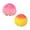 2pcs, variant on Peach Peach Ball Slow Rising Soft Peach Fruit Ball, Realistic Fruit Decompression Ball, Stress Relief Squishy, Stuffed Plush Gift,2 Color Options