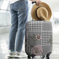 thumbnail image 2 of Pioneer Flower Floral Print Pattern Luggage Cover Fashion Suitcase Cover Baggage Covers Fit 25-28 Inch Luggage (Go Travel), 2 of 5
