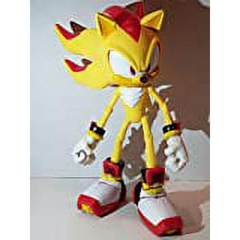  Sonic the Hedgehog: Shadow the Hedgehog 6 Super Posers Action  Figure : Toys & Games