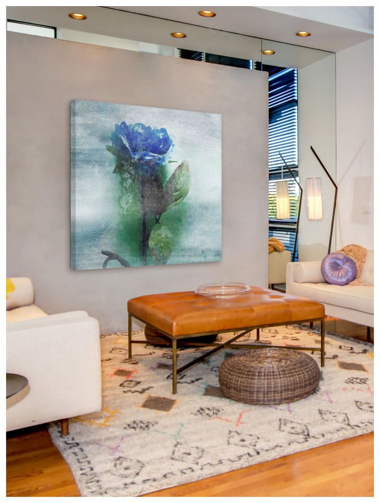 Marmont Hill - "Blue Hues" by Irena Orlov Painting Print on Wrapped Canvas