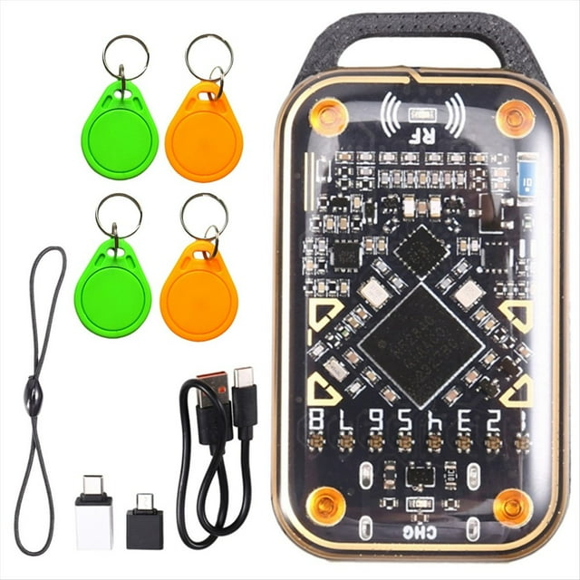 Emulador de Tarjetas Inteligentes Chameleon Ultra Actualizado + Lector de Chip RFID con 2xUID/CUID, Duplicador de Tarjetas de 125K y 13,56 Mbit/S