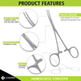 thumbnail image 2 of Cynamed Premium Nose Pad Wire Adjusting Optical Pliers - Optician Eyeglass Hand Tools, 2 of 2