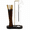 Black, variant on 2-in-1 Glass Incense Holder, Incense Sticks Burner Holder with Storage,Hang Upside Down Incense Holder for Sticks with Glass Ash Catcher for Meditation Yoga Spa Room Decor (Brown)