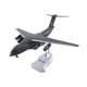 thumbnail image 5 of Avión de transporte a escala 1/130 con soporte, colección de juguetes para niños, adorno de avión para el hogar, cafetería, dormitorio, sala de estar, 5 of 9