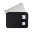 thumbnail image 2 of CUITING Housse de Protection pour Ordinateur Portable 14 Pouces Doublure Douce et Moelleuse Sac de Transport avec Poche avant et Pochette pour Accessoires Compatible avec Notebook 14” Chromebook (Gris Amélioré), 2 of 6