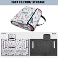 thumbnail image 6 of Pzuqiu Quilted 2-Person Golf Cart Seat Cover with 4 Pockets - Non Slip Durable Protector Compatible with EZGO Yamaha Club Car, 6 of 9